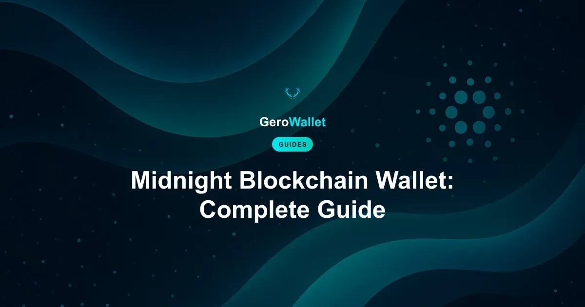 Midnight Blockchain Wallet: The Complete Guide
