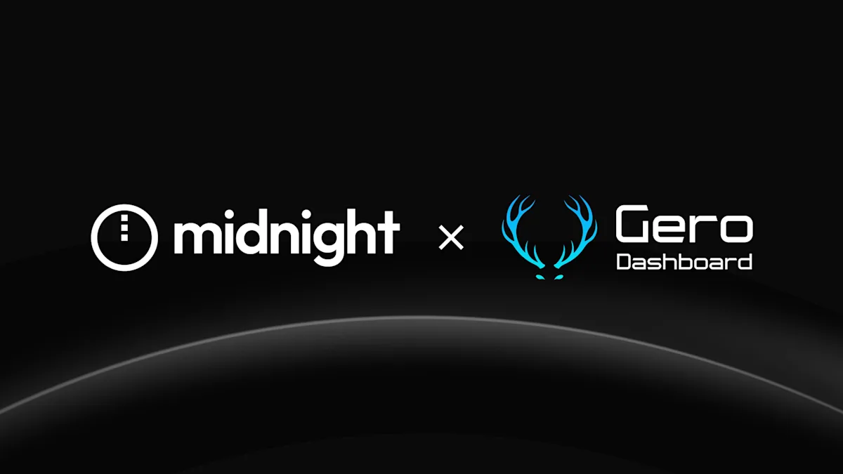 Gero Integrates Midnight: From Announcement to Mainnet